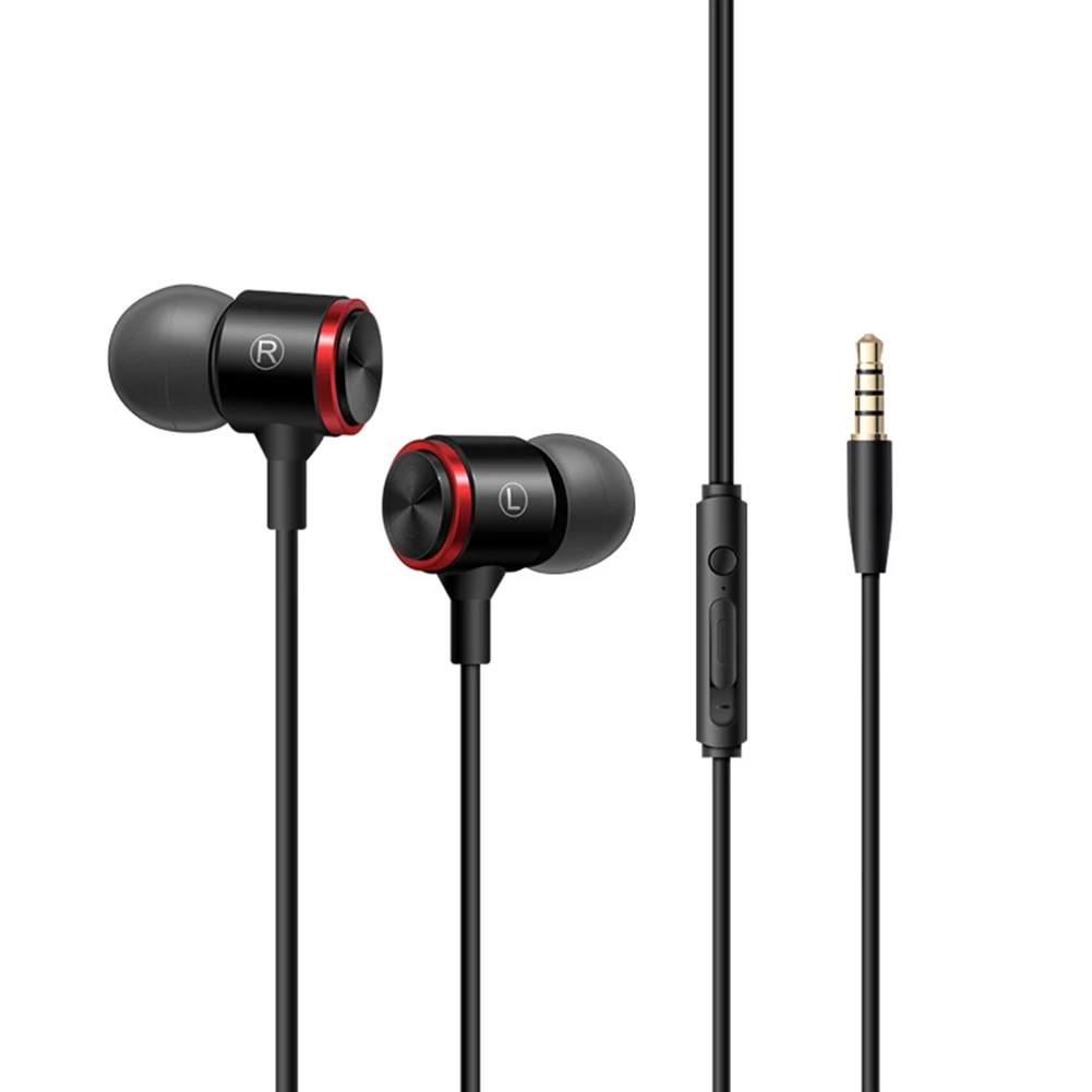 Модные наушники с шумоподавлением музыкальные металлические высокие басы