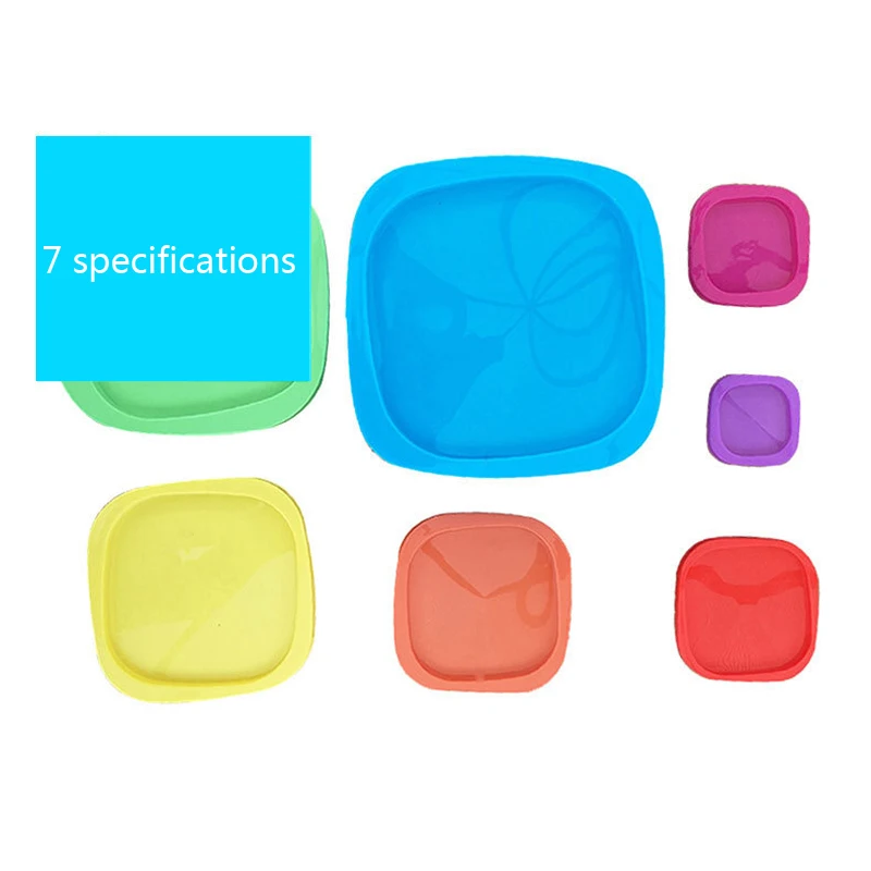 Пищевой контейнер 7 шт./компл. пластиковый бэнто для сохранения свежести