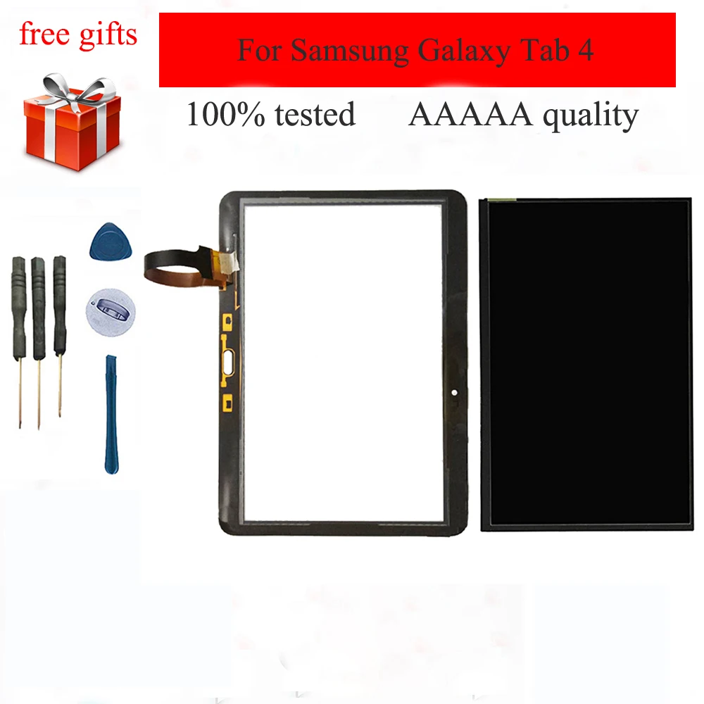 Для samsung Galaxy Tab 4 10,1 T530 T531 T535 SM-T530 SM-T531 SM-T535 ЖК-дисплей Дисплей+ Сенсорный экран Сенсор Экран