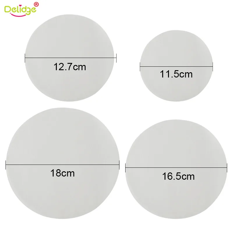 Столовая кухня 500 шт./компл. круглая бумага для выпечки пергаментная лист духовка