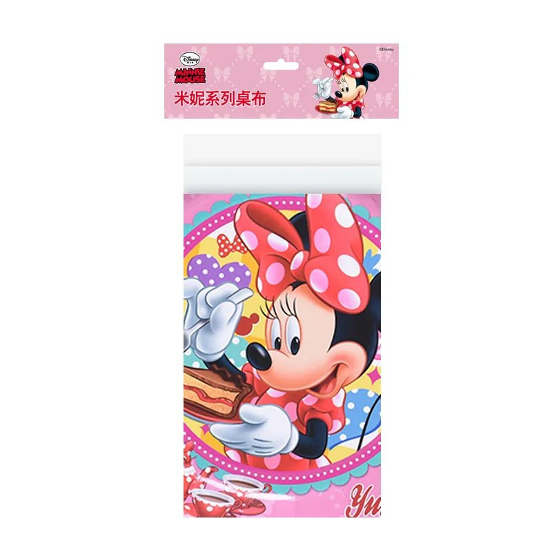 Тема Диснея Минни Мауса красивые одноразовые украшения для дня рождения детские