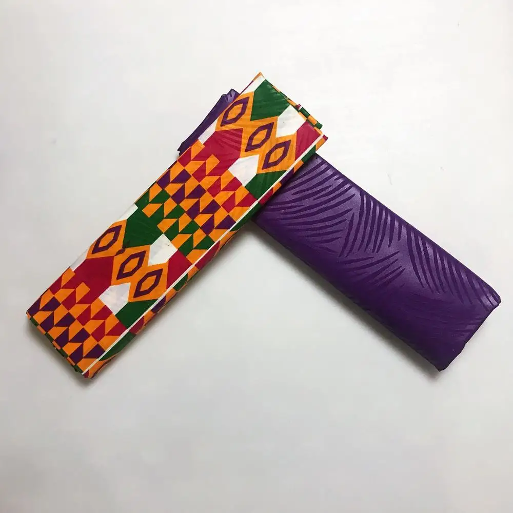 17 2+ 2 ярдов Chitenge Анкара ткань с принтом Полиэстер Гана Kente воск Африканский Kitenge печать восковая ткань для ткани AW30 - Цвет: 17