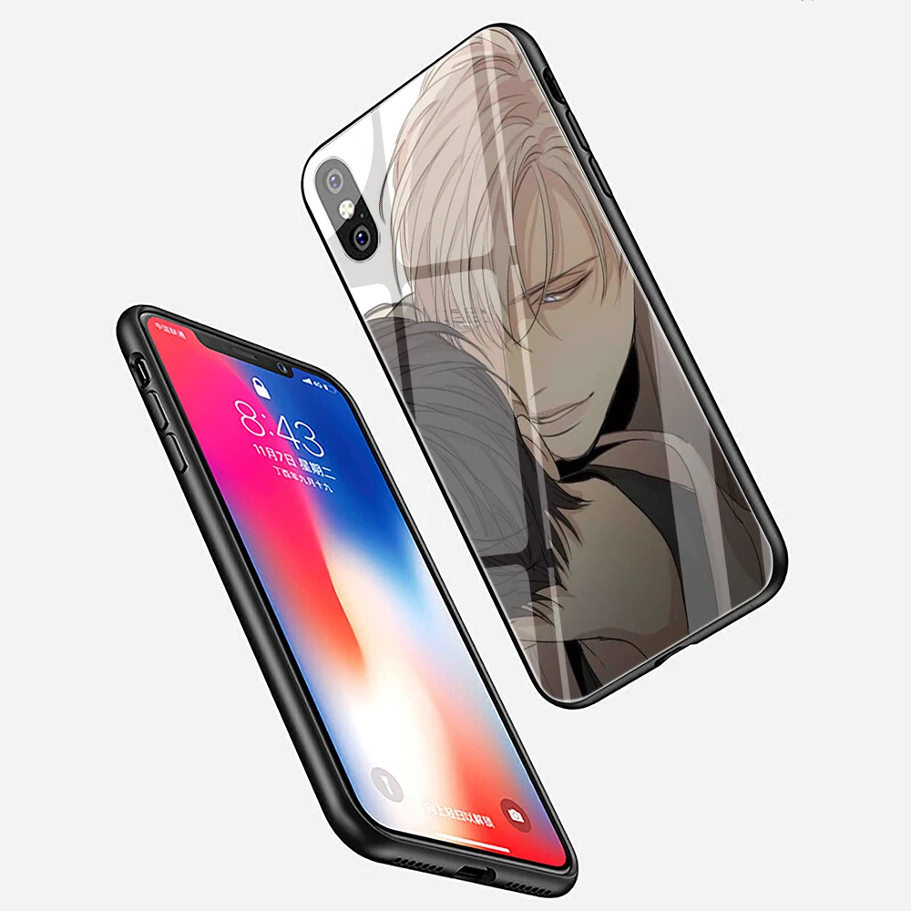 EWAU 19 дней чехол для телефона из закаленного стекла для iPhone 5 5S SE 6 6s 7 8 plus X XR XS 11 pro Max