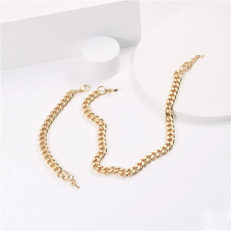 

JOOLIM Jewelry Wholesale High End Pvd No Fade Chunky Solid Cuban Chain Choker Stainless Steel Necklace for Women