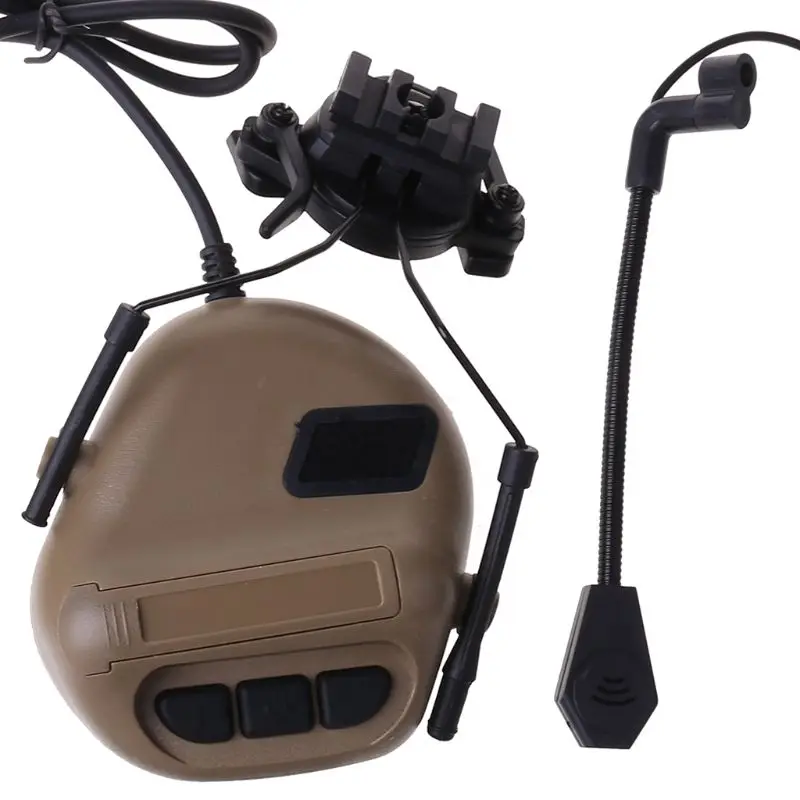 

Portable Headset Helmet Type Headphone No Pickup Noise Reduction Earphone M68D