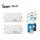 Беспроводной Выключатель Sonoff Basic R3, Wi-Fi, с дистанционным управлением, работает с Alexa