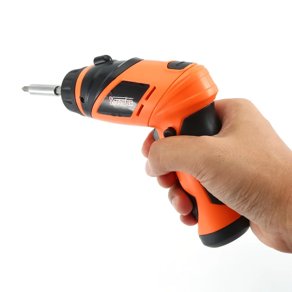 X power 6V аккумуляторные электрические отвертки комплект с светодиодный