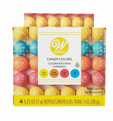 American Wilton пигмент для торта с двойным сахаром пищевая паста выпечки wilton 4 цветных