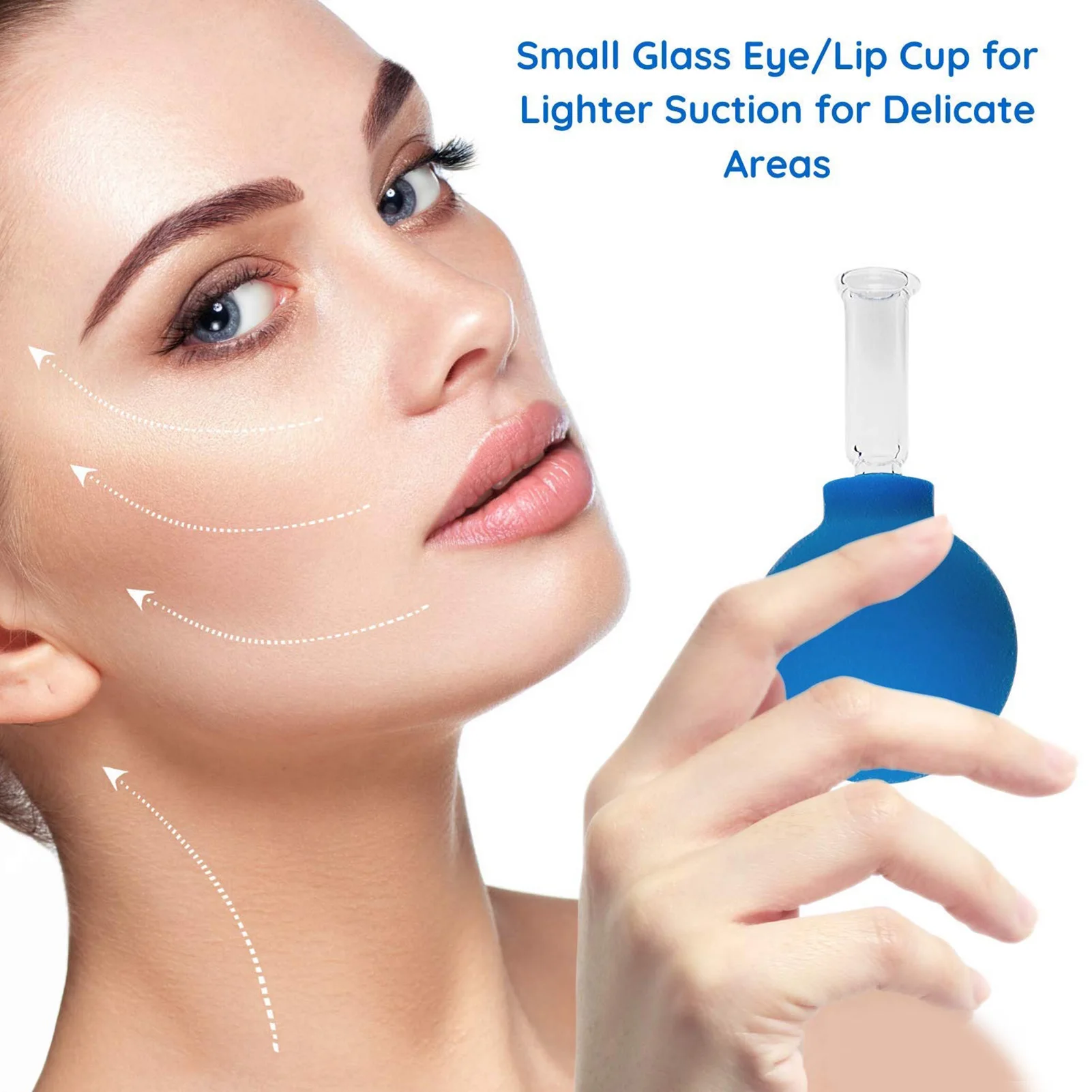 

Body Massage Cup Glass Cupping Device Silica Gel PVC Domestic Use Suction Ball Cupping Device