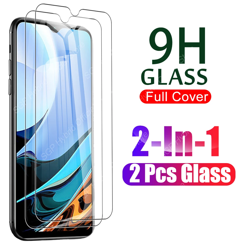 

Защитное стекло для Xiaomi Redmi 9 T, 9A, 9C, Note 9 Pro Max, 9 S, закаленное, 2 шт.