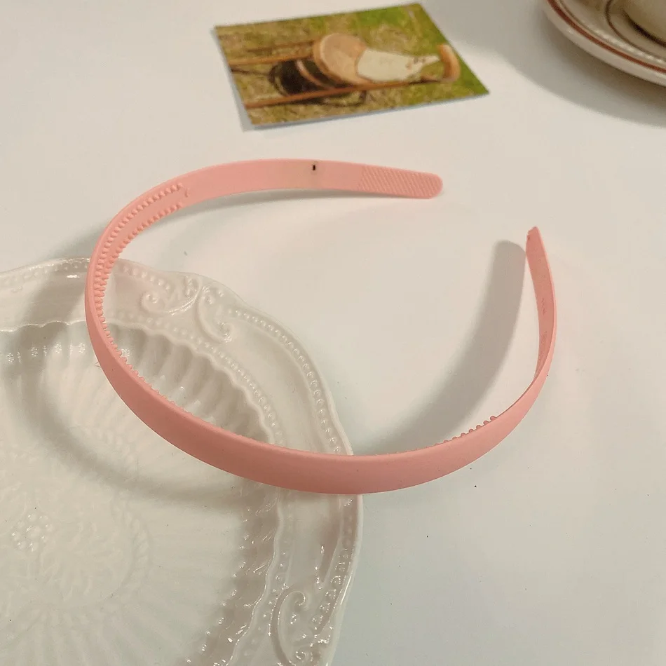 

Fashion Hairbands Hair Accessory Women Girls Metal Hair Teeth Comb Hair Headbands Hoop Solid Hair Band DIY Headband Head