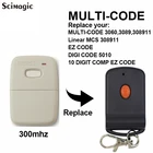 Дистанционный ключ для Digi-код 5010 1-кнопочный козырек ворота гаража дистанционного Управление цифровой код DC5010