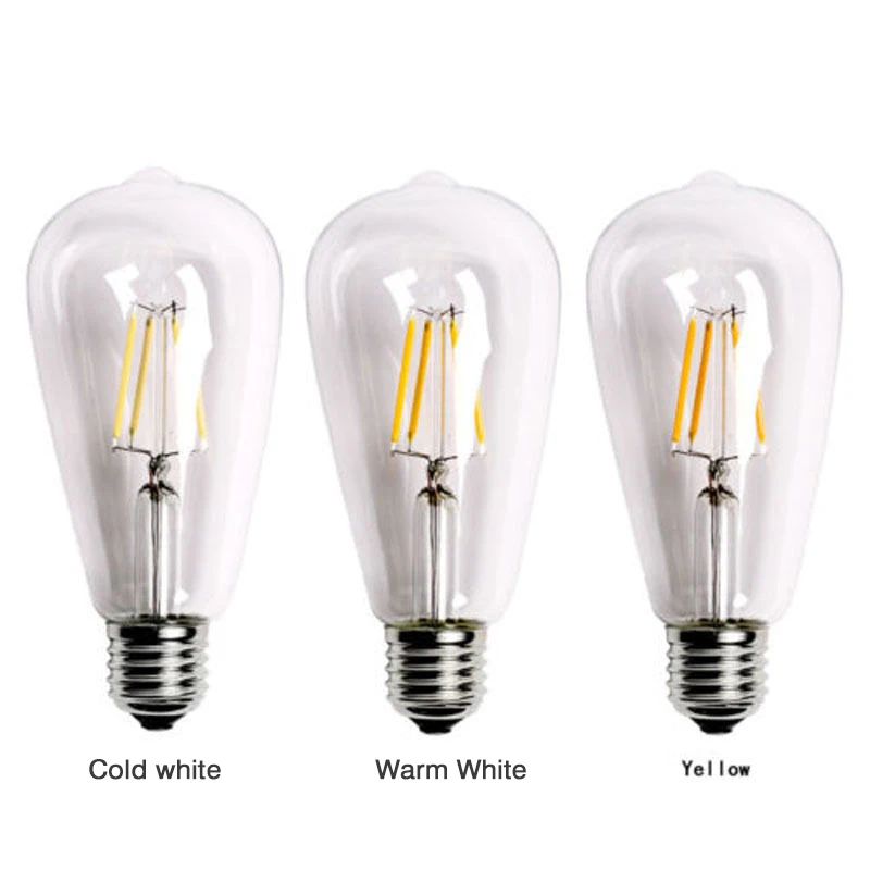 

Retro Light Bulb E27 220V 2W/4W/6W/8W Filament Incandescent Ampoule Bulbs Vintage Decoration Lights Bulbs
