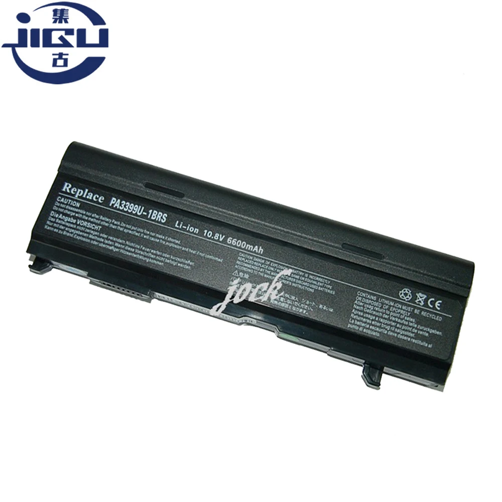 

JIGU Wholesale Laptop Battery For Toshiba PA3399U-1BAS,1BRS, 2BAS PABAS057 PABAS076 PABAS077 PA3478U-1BRS 9 cells Free shipping