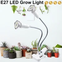 growing led full spectrum grow light e27 plant lamp 18w 28w flower seedling indoor growth light phyto lamp greenhouse led bulb