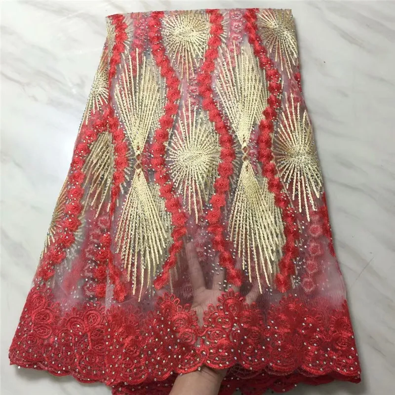 

African Lace Fabric french tulle Lace Fabric 2020 High Quality lace Nigerian Cord Lace Fabric For Wedding Dresses pl15-91