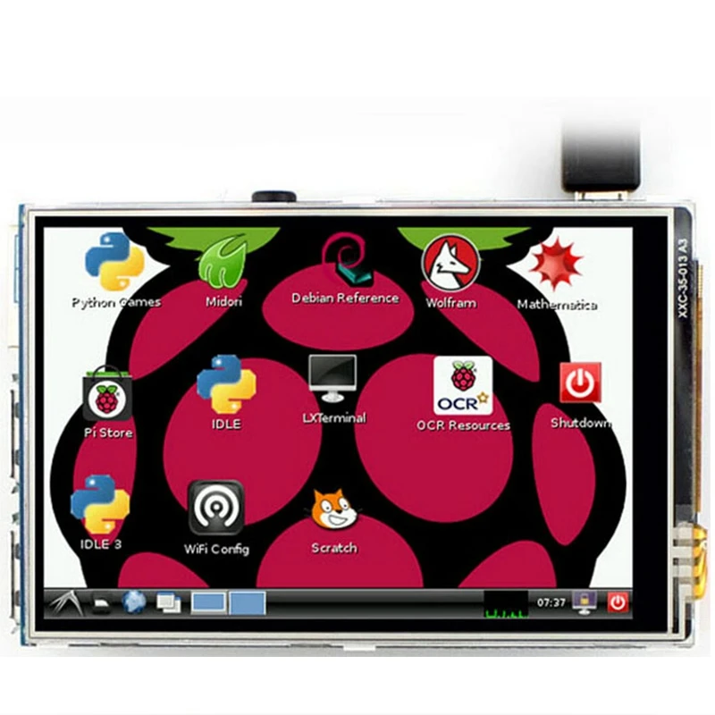 Waveshare 3 5-дюймовый RPi LCD (A) резистивный сенсорный экран TFT дисплей предназначен для