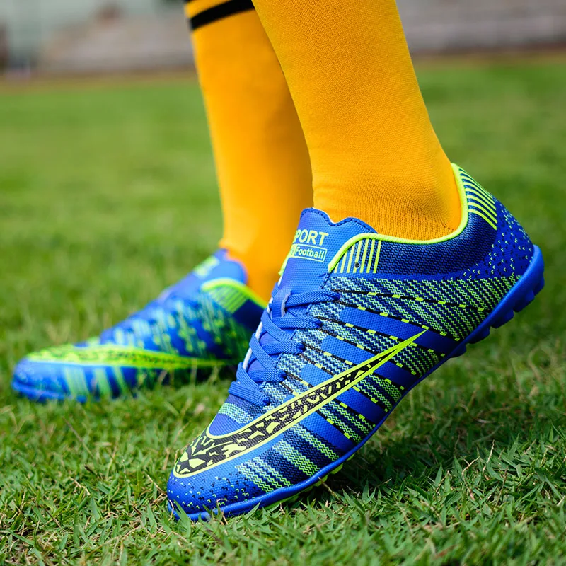 Мужские футбольные бутсы для дома оригинальные TF мальчиков дешевые тренировок