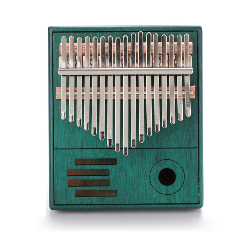 

17 Keys Kalimba Thumb Piano High Quality Wood Mahogany Body Musical Instruments With Learning Book Tuning Hammer Kalimba Piano