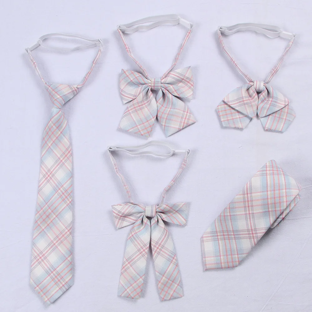Галстук бабочка Jk в клетку школьная форма аксессуары для студентов японский