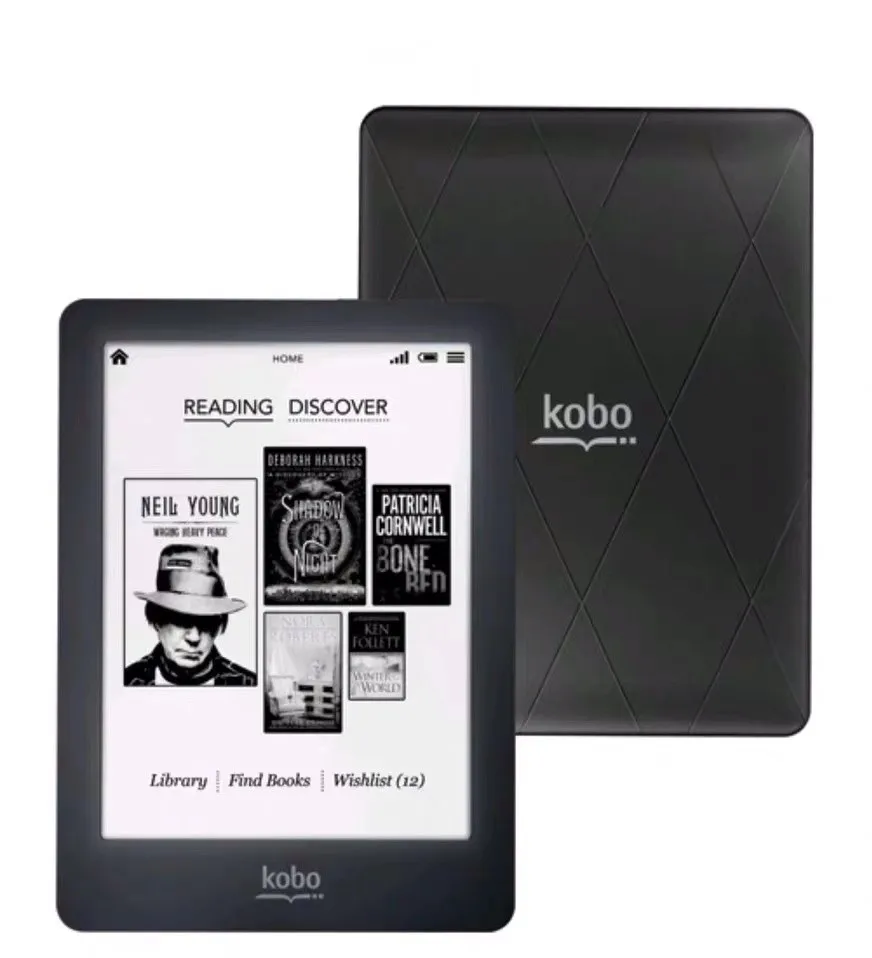 Электронная книга Kobo glo libros N613 Touch e-ink 6 дюймов 1024x768 передний светильник WiFi 2 Гб книги читалка