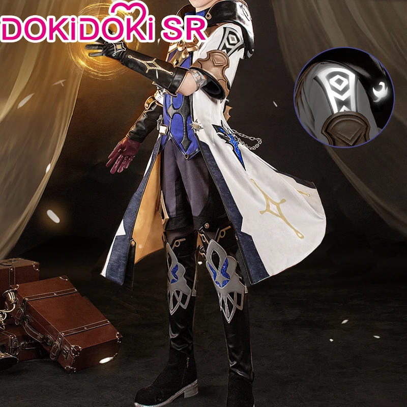 

PRE-SALE DokiDoki-SR Game Genshin Impact Косплей Костюм Albedo на Хэллоуин
