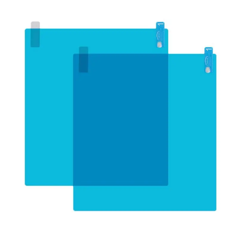 240x200mm ONEWELL 2 шт Автомобильная стеклянная пленка непромокаемая противотуманная Автомобильная наклейка на зеркало заднего вида защитная пленка от дождя - Цвет: 240x200mm