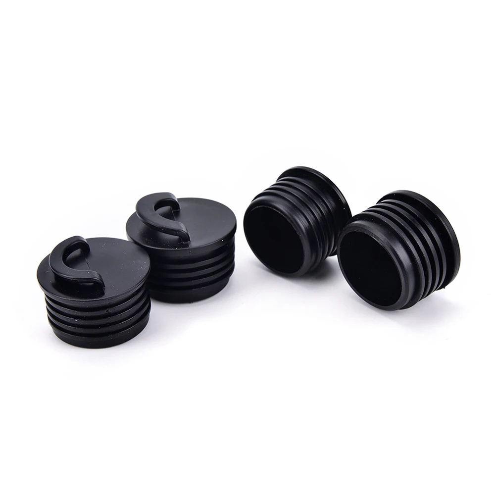 

10pcs Black Replaced Rubber Kayak Marine Boat Scupper Stopper Drain Holes Plugs Rafting