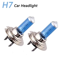 2pcs h7 car led headlight white high bright halogen bulb fog lamp greater view auto high power light