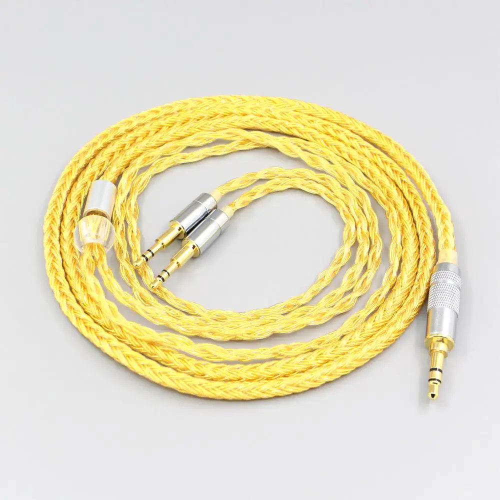

LN007381 16 Core OCC позолоченный плетеный кабель для наушников для Sennheiser HD477 HD497 HD212 PRO EH250 EH350 наушников 2,5 мм поршневой палец