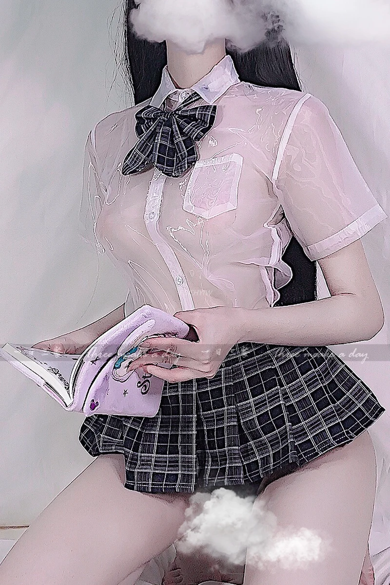 Комплект нижнего белья женский прозрачный кружевной розовый |