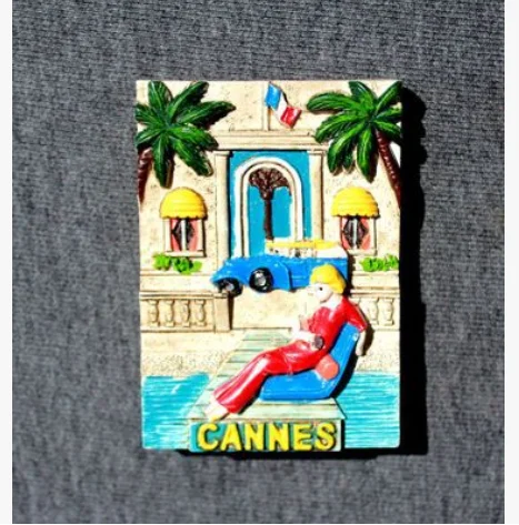 Магнитный сувенир на холодильник 3d из смолы США Египет Германия Бремен Моцарт