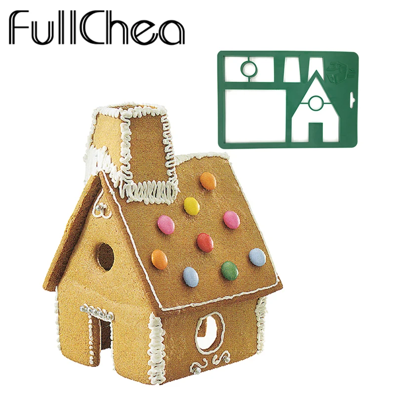 FullChea инструменты для приготовления пищи Конфеты дом Силиконовая Форма торт