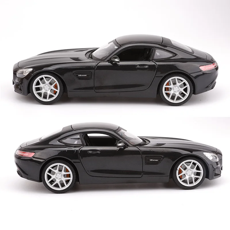 1:18 Масштаб имитация спортивного сплава Модель автомобиля игрушки для Benz Amg Gt с