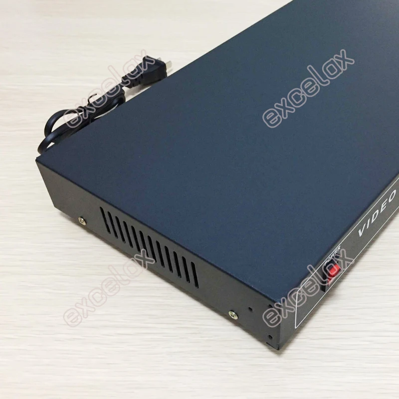 1080P 960P 720P 8 In 24CH Out AHD CVI TVI CVBS видеодистрибьютор 24 сплиттер настольное крепление для