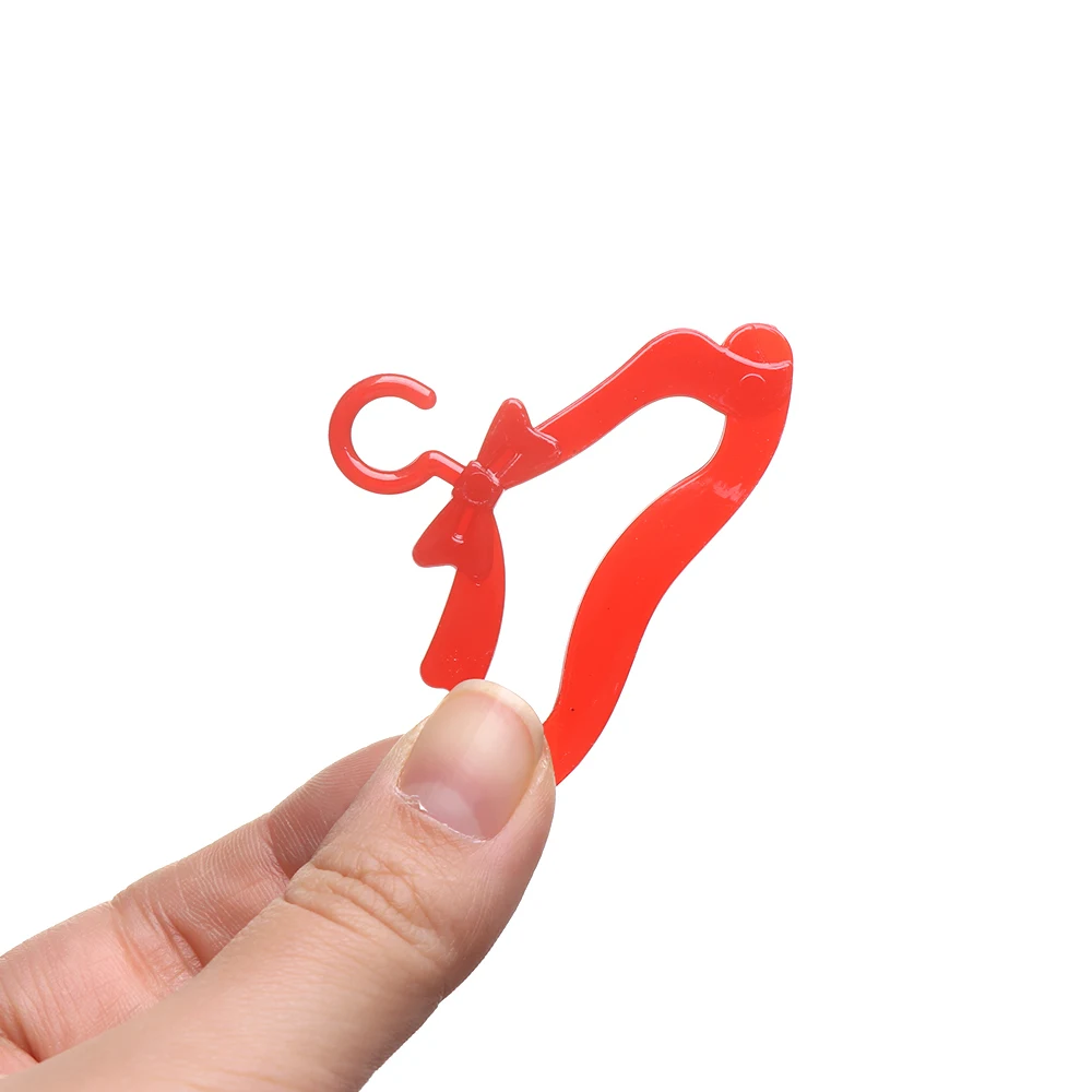 10/20 шт. миниатюрные вешалки для одежды кукольный домик игровой многоцветные