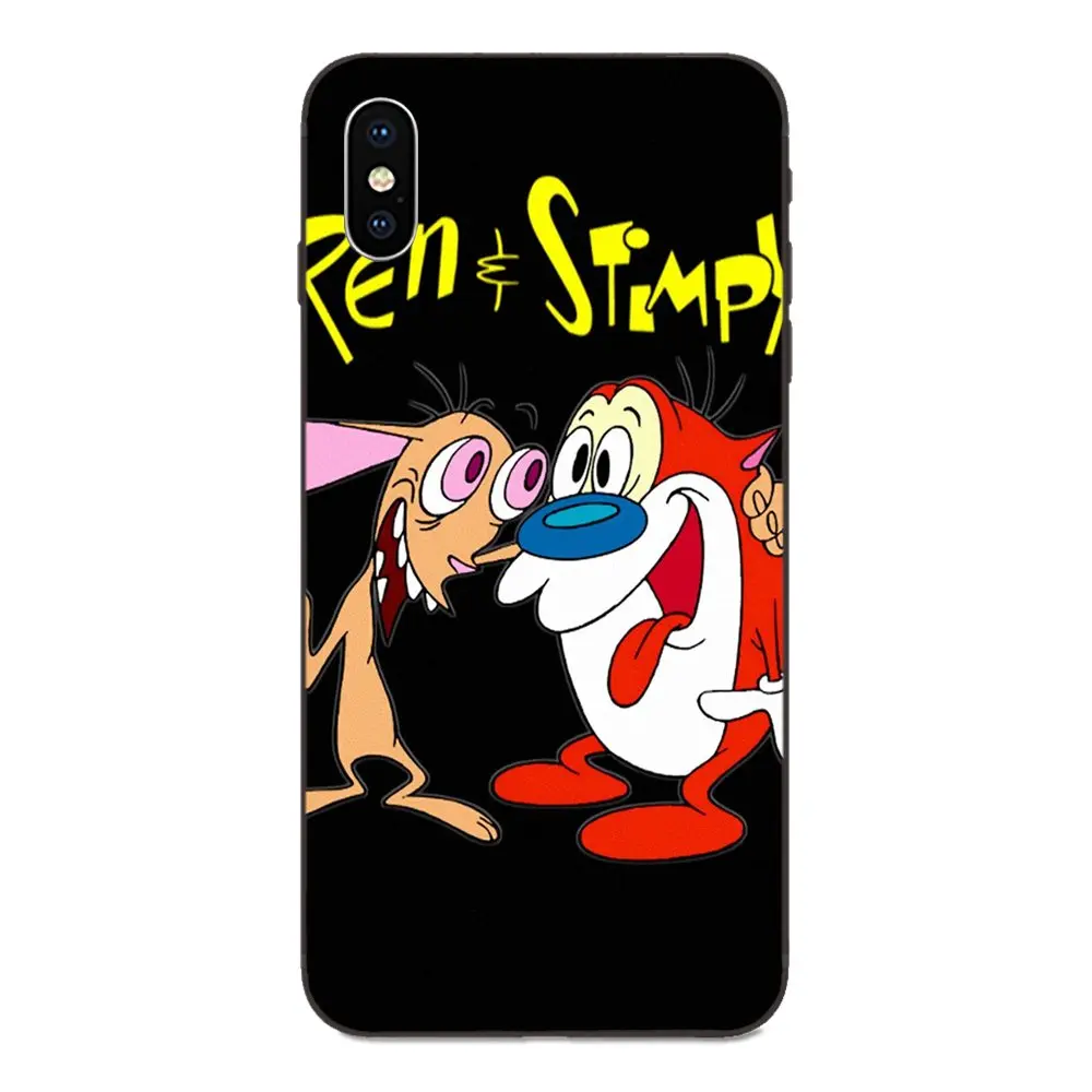Мягкий Топ продаж для Apple IPhone X XS Max XR 4 4s 5 5S SE 6 6S 7 8 Plus постер с мультяшным рисунком