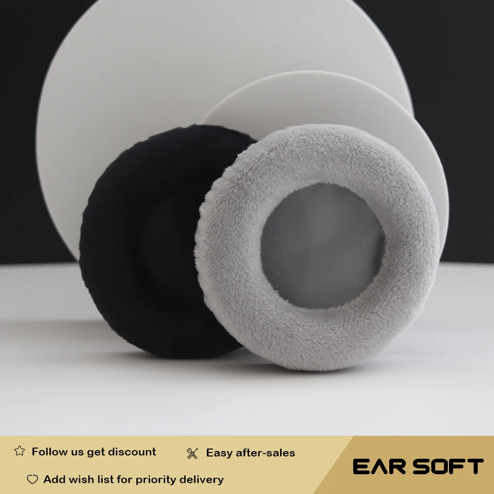 Earsoft Replacement Cushions for Pioneer HDJ2000 Headphones Cushion Velvet Ear Pads Headset Cover Earmuff Sleeve
