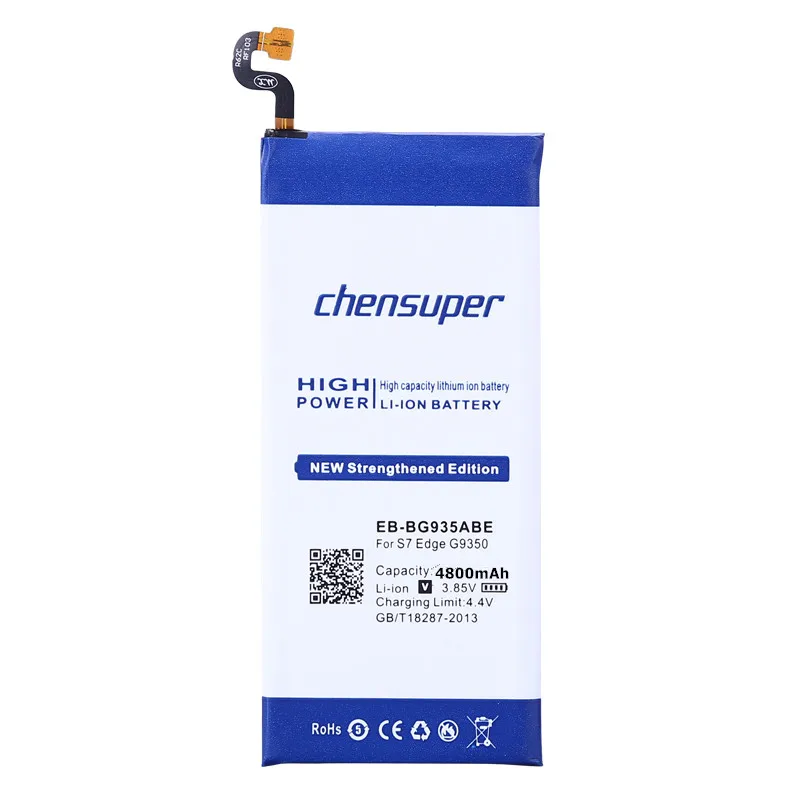 Chensuper NEW 4800mAh EB-BG935ABE аккумулятор для Samsung GALAXY S7 Edge G935F G9350 G935 |