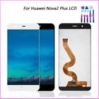 ЖК-дисплей для Huawei NOVA 2 PLUS, сенсорный экран, дигитайзер в сборе с рамкой для Huawei Nova 2 Plus BAC-AL00