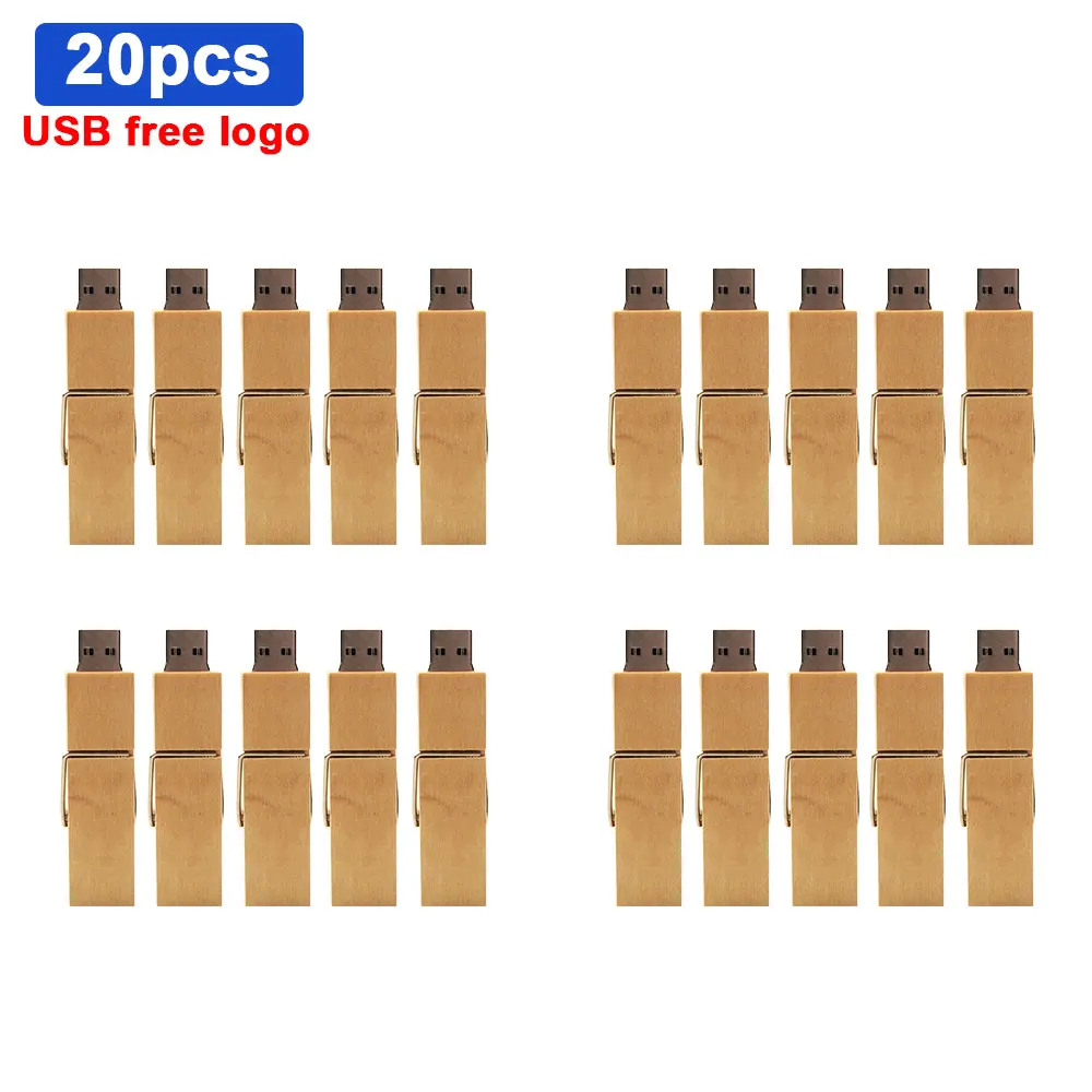 

20pcs/lot Wooden USB 2.0 Flash Drive wood pendrive 4GB 8GB 16GB 32GB 64GB 128GB Pen Drive Memory Stick For photography