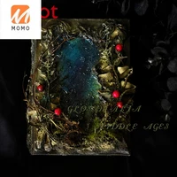 fashion high end witch shadow book forest goddess personality original design handmade notebook luxury vintage ornament notebook