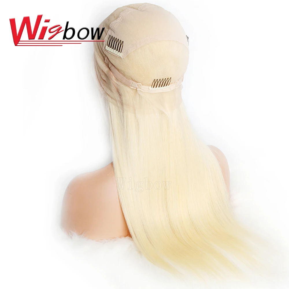 Wigbow OneCut волосы Remy перуанские прямые полноразмерные парики из человеческих волос