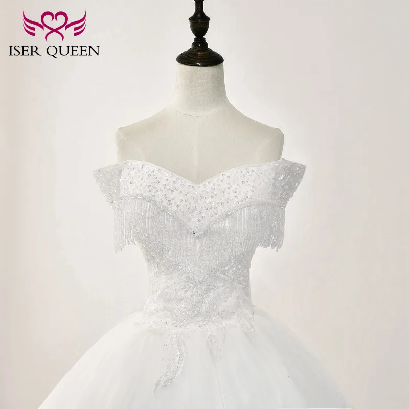 Женское свадебное платье с бусинами кружевной аппликацией и блестками | Свадьбы