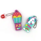 Usb-флеш-накопитель с мультяшным единорогом, 4-16 Гб