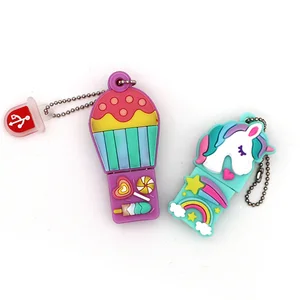 Usb-флеш-накопитель с мультяшным единорогом, 4-16 Гб