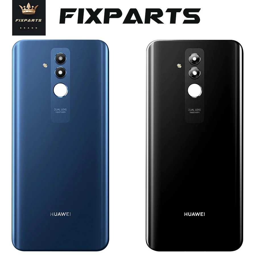 Оригинальный чехол Huawei Mate 20 Lite для задней крышки батареи стеклянный корпус двери