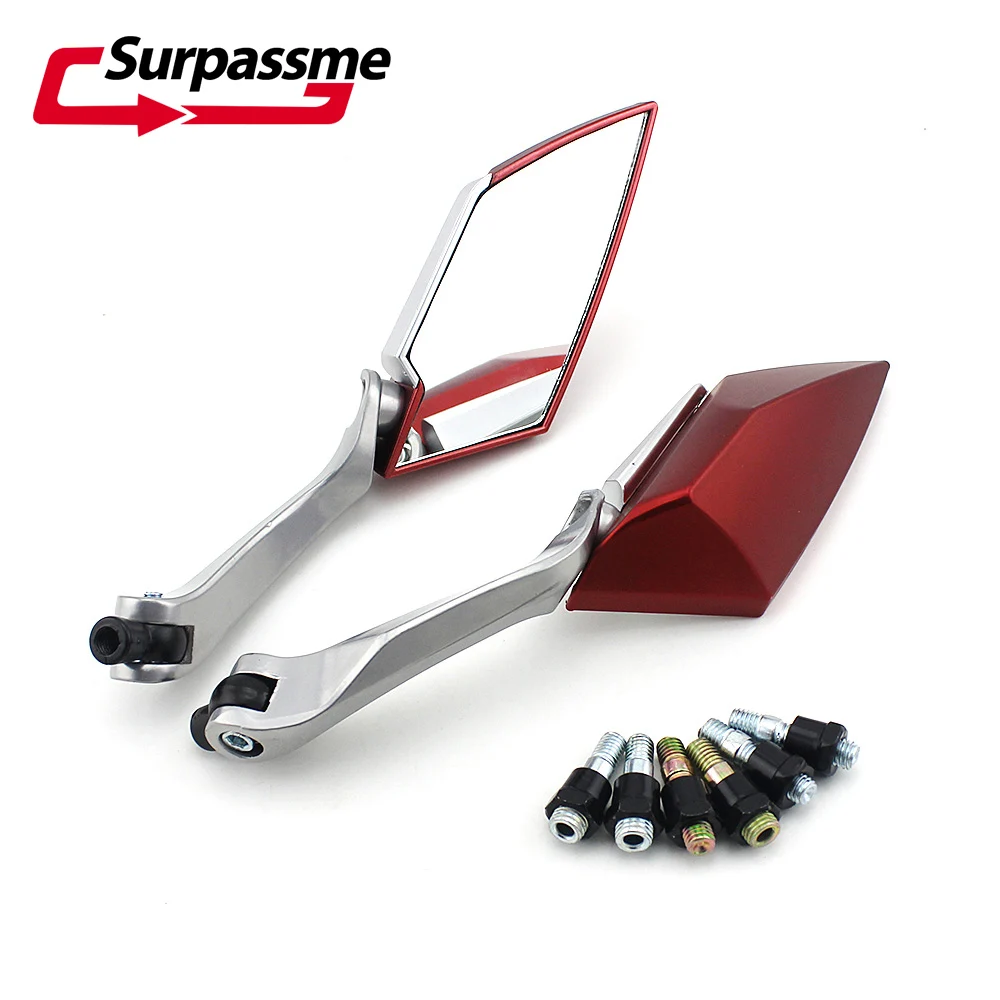 Универсальные мотоциклетные зеркала заднего вида алюминиевые боковые