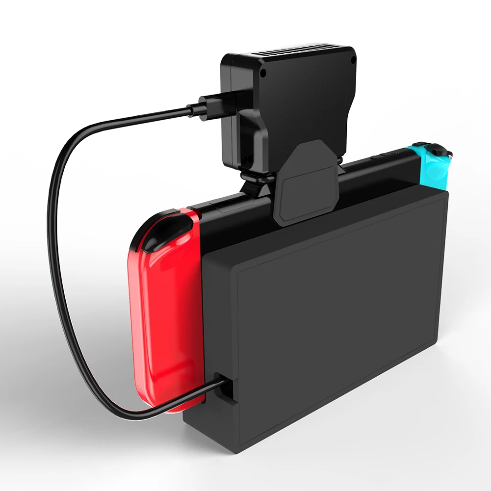 Cooling Fan for NS Switch External Turbo Pumping Cooler Radiator Base Heat Sink Temperature Display Nintendo Console | Электроника