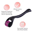 Дерма-ролик DRS 540, 0,3 мм, титановые иглы, Машинка для ухода за кожей, лечение выпадения волос, дермароллер